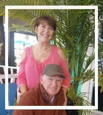 This is a picture of the owners at Happy Trails RV Park at Cave City, KY.